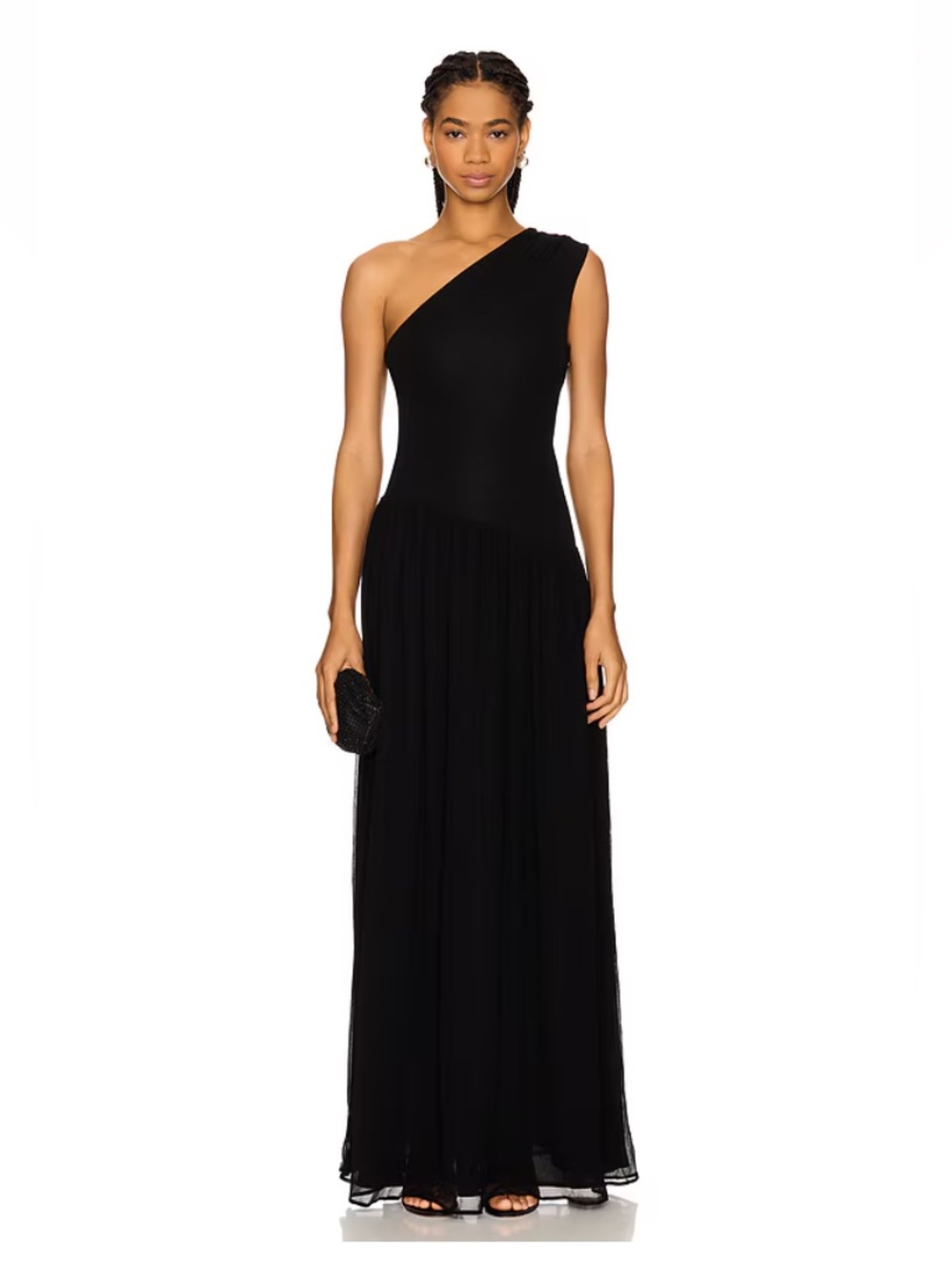 Lovers + Friends Morgan Gown in Black